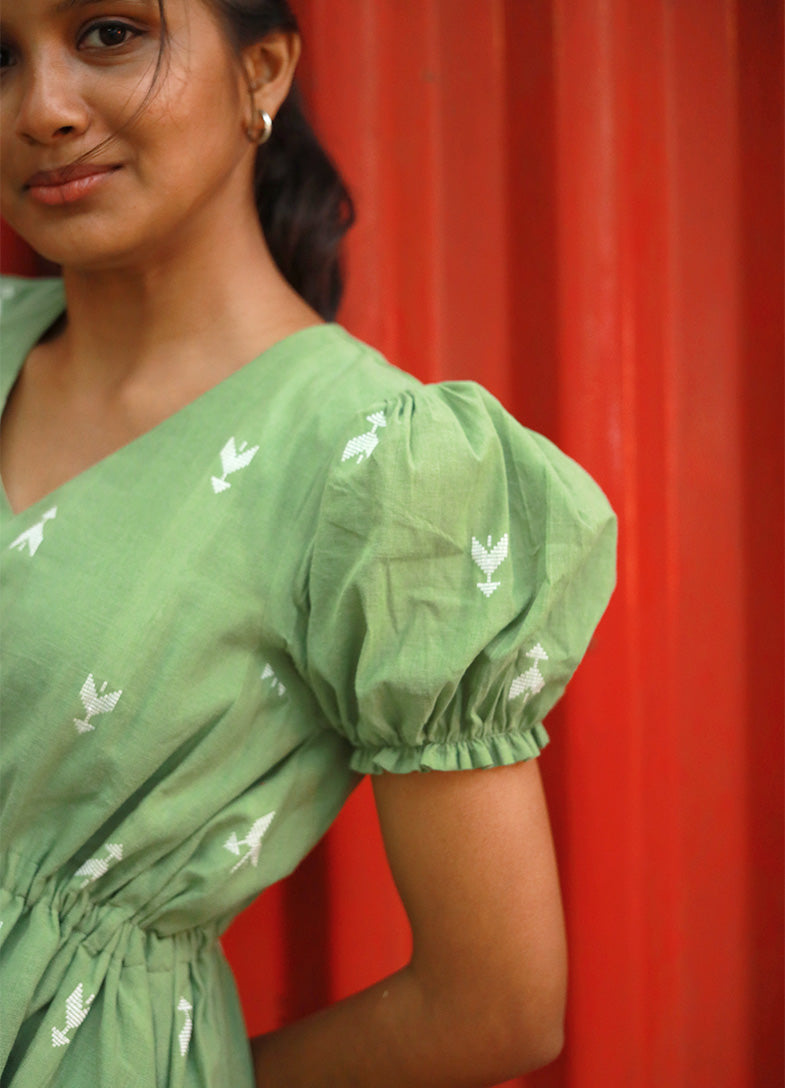 Oliv Sprig Cotton C-ord